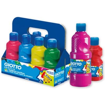 Giotto Acrylfarbe - 500ml Braun - Acrylfarbe Giotto Acrylfarbe - 500ml Braun - Acrylfarbe