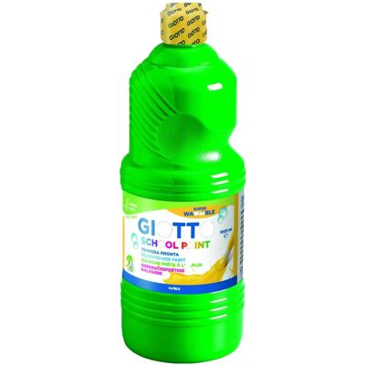 Gouache Liquide Vert Foncé Giotto - 1L - Qualité Professionnelle - Publicité Gouache Liquide Vert Foncé Giotto - 1L - Qualité Professionnelle - Publicité