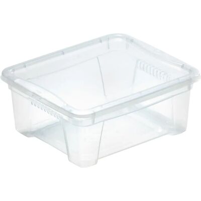 Mondex Aufbewahrungsbox - Transparent mit Deckel - 1,9L Mondex Aufbewahrungsbox - Transparent mit Deckel - 1,9L