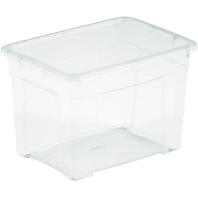 MAZZEI Mhome - Contenitore Trasparente con Coperchio - 18L MAZZEI Mhome - Contenitore Trasparente con Coperchio - 18L