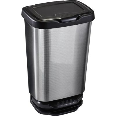 MHOME Jive Cubo de Pedal - 40L - Gris oscuro MHOME Jive Cubo de Pedal - 40L - Gris oscuro