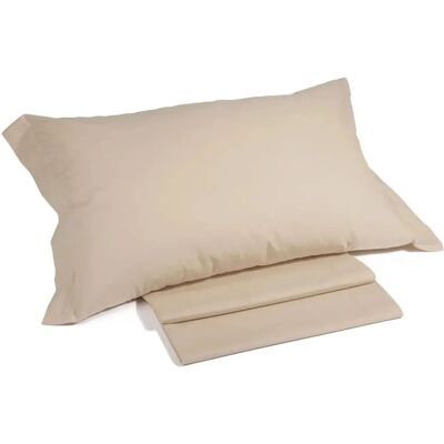 Caleffi - Corda - Effen katoenen beddenset - Bruin Caleffi - Corda - Effen katoenen beddenset - Bruin