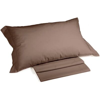 Caleffi - Complete katoenen beddengoedset - Mokka Caleffi - Complete katoenen beddengoedset - Mokka