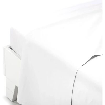 Housse de couette blanche en coton Caleffi - Literie Housse de couette blanche en coton Caleffi - Literie