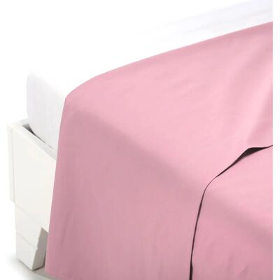 Drap-housse en coton uni Caleffi pour lit double Drap-housse en coton uni Caleffi pour lit double
