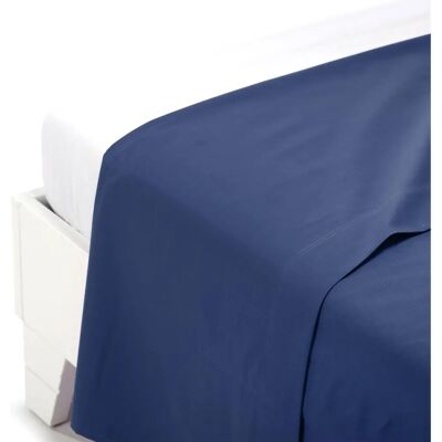 Drap plat coton uni Caleffi double lit Drap plat coton uni Caleffi double lit