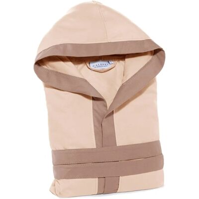 Caleffi - Serviette à Capuche en Microfibre - Beige - L Caleffi - Serviette à Capuche en Microfibre - Beige - L