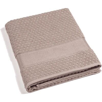 Serviette de bain Sirena Caleffi - Coton, Naturel, Beige - Bain & Spa Serviette de bain Sirena Caleffi - Coton, Naturel, Beige - Bain & Spa