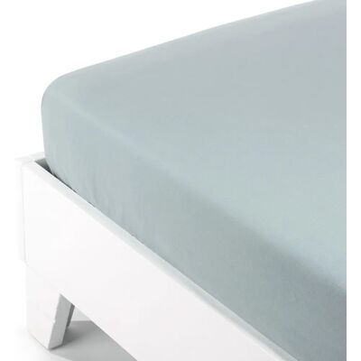 Drap-housse uni en flanelle de coton Caleffi Drap-housse uni en flanelle de coton Caleffi