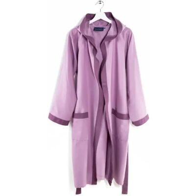 Caleffi Caleffi Peignoir Microfibre Violet - Robe de bain Caleffi Caleffi Peignoir Microfibre Violet - Robe de bain