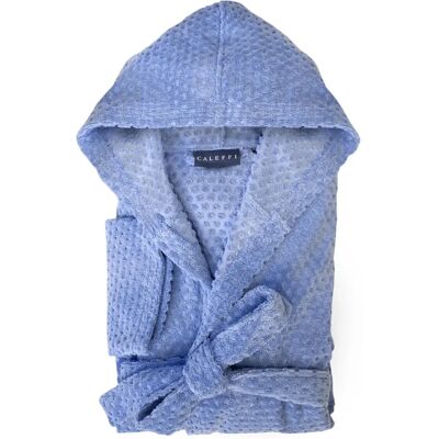 Caleffi Modèle 37546 - Peignoir en Coton à Capuche - Bathrobe de Luxe Caleffi Modèle 37546 - Peignoir en Coton à Capuche - Bathrobe de Luxe