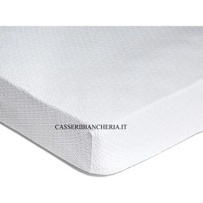 Housse de matelas Caleffi coton/polyester - Simple Housse de matelas Caleffi coton/polyester - Simple