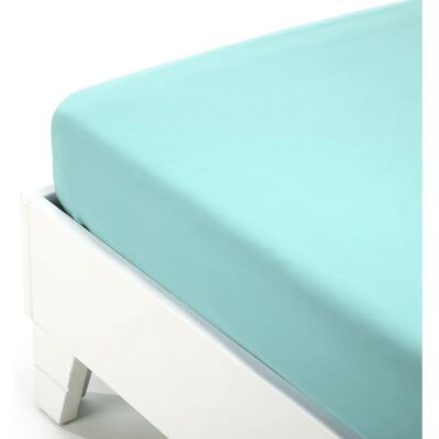 Drap-housse en coton Turchese - Linge de lit Drap-housse en coton Turchese - Linge de lit