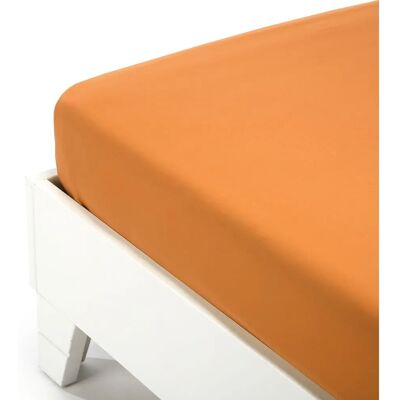 Housse de matelas Caleffi - 180x200cm - Coton - Orange - Type de produit Housse de matelas Caleffi - 180x200cm - Coton - Orange - Type de produit