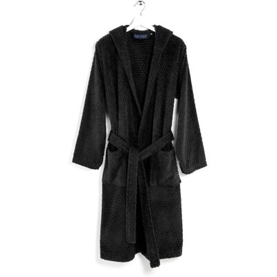 Caleffi Accappatoio con Cappuccio - Cotone - Jacquard di Lusso - Accappatoio Caleffi Accappatoio con Cappuccio - Cotone - Jacquard di Lusso - Accappatoio