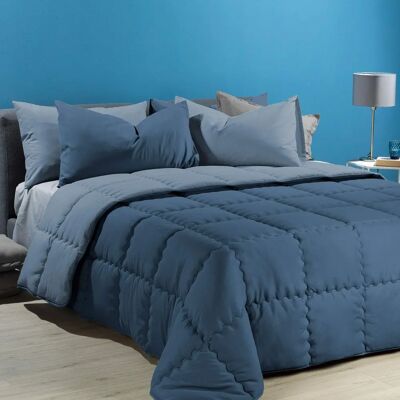 Caleffi Moderne Couette Bleue - Couverture Caleffi Moderne Couette Bleue - Couverture