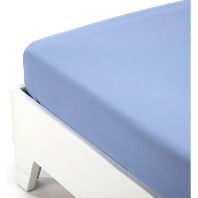 Drap-housse en jersey Caleffi - Océan - Linge de lit Drap-housse en jersey Caleffi - Océan - Linge de lit