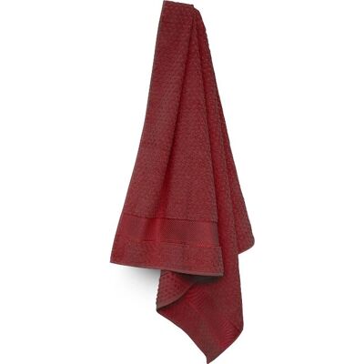 Serviette de bain rouge Caleffi - Serviette Serviette de bain rouge Caleffi - Serviette