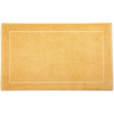 Tapis de bain jaune en coton Caleffi - 60x100cm Tapis de bain jaune en coton Caleffi - 60x100cm