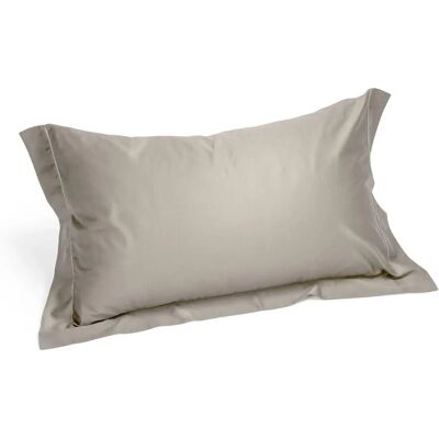Caleffi Witte katoenen satijnen kussenhoes - Bedaccessoire Caleffi Witte katoenen satijnen kussenhoes - Bedaccessoire