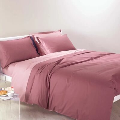 Ensemble de Housses de Couette Bicolores Caleffi - Lit Simple Ensemble de Housses de Couette Bicolores Caleffi - Lit Simple