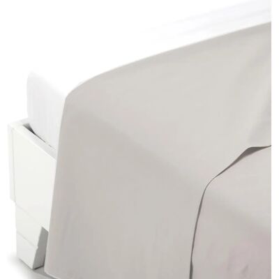 Housse de lit en coton beige Caleffi - Linge de maison Housse de lit en coton beige Caleffi - Linge de maison