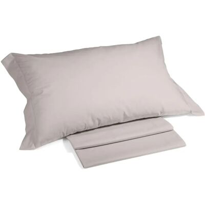 Ensemble de literie en coton beige Caleffi - Simple, Semi-double, Double Ensemble de literie en coton beige Caleffi - Simple, Semi-double, Double