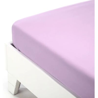 Drap-housse jersey en coton Lila - Linge de lit Drap-housse jersey en coton Lila - Linge de lit