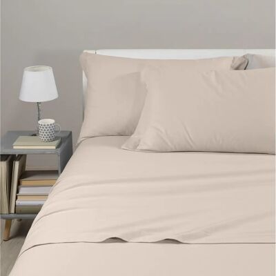 Completo Lenzuola Beige Caleffi - Cotone, Morbido & Durevole Completo Lenzuola Beige Caleffi - Cotone, Morbido & Durevole