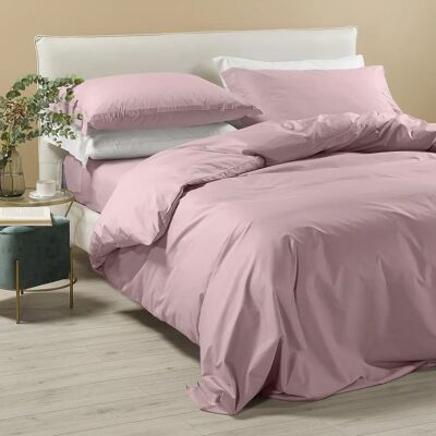 Ensemble de literie Rosa Percalle Caleffi - Housse de duvet, taie d'oreiller & drap-housse Ensemble de literie Rosa Percalle Caleffi - Housse de duvet, taie d'oreiller & drap-housse