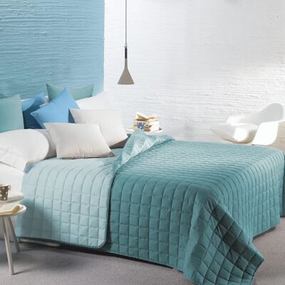 Housse de couette moderne en microfibre Caleffi - Vert - Queen Housse de couette moderne en microfibre Caleffi - Vert - Queen