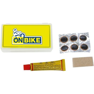 ON BIKE - Kit riparazione ruotes - Kit de réparation de vélo - Publicité ON BIKE - Kit riparazione ruotes - Kit de réparation de vélo - Publicité