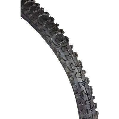 On Bike Schwarzer 26" Mountainbike-Reifen - Offroad-Profil On Bike Schwarzer 26" Mountainbike-Reifen - Offroad-Profil