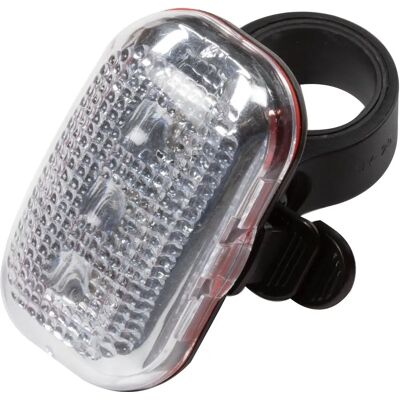 On Bike Voorlicht - 3 LED Wit Fietslamp On Bike Voorlicht - 3 LED Wit Fietslamp