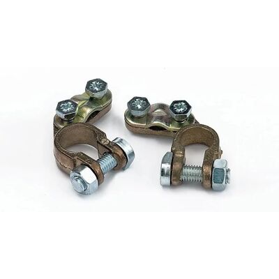 Set di morsetti batteria Tecnomat di Bricoman - 16mm, Tipo Alfa di avvio Set di morsetti batteria Tecnomat di Bricoman - 16mm, Tipo Alfa di avvio