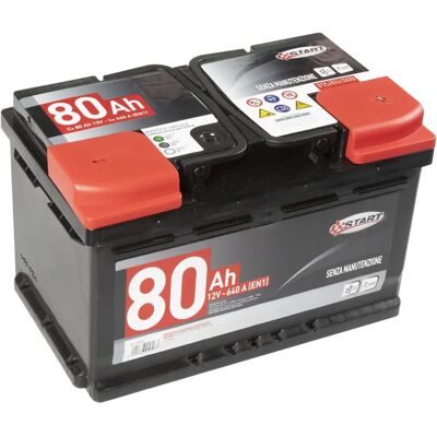 COLZANI 5806 batterie véhicule - 80 Ah, 12 V, 640 A - Voiture - Publicité COLZANI 5806 batterie véhicule - 80 Ah, 12 V, 640 A - Voiture - Publicité