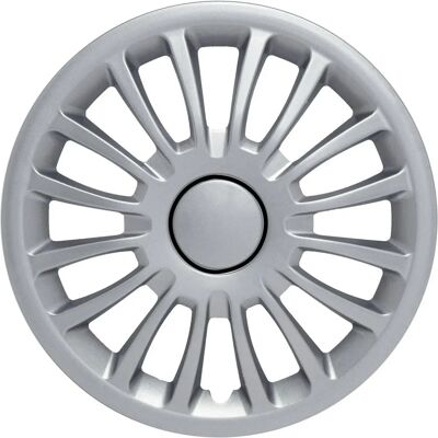 START 15'' Grijze autoband-deksels set - Wheel Cover Set START 15'' Grijze autoband-deksels set - Wheel Cover Set