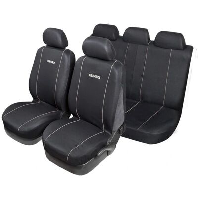 START - Carrera - universal - nero-grigio - Seat cover set START - Carrera - universal - nero-grigio - Seat cover set