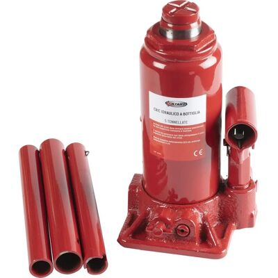 Cric bouteille hydraulique Start - Max 5T - Compact et Robuste Cric bouteille hydraulique Start - Max 5T - Compact et Robuste