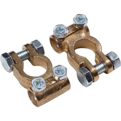 Benzine Accuklemmen - 25mm - Set van 2 Benzine Accuklemmen - 25mm - Set van 2