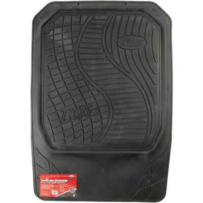 Tapis Auto Bricoman - 74x50 cm, Universel, Bords Surélevés, Personnalisable Tapis Auto Bricoman - 74x50 cm, Universel, Bords Surélevés, Personnalisable