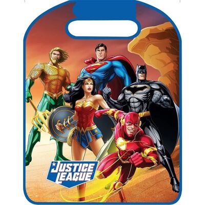 Housse de siège PVC Liga Justice - 45x56cm - 4+ ans - Publicité Housse de siège PVC Liga Justice - 45x56cm - 4+ ans - Publicité