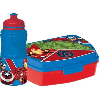 Support de pique-nique et bouteille The Avengers - 380 ml, Plastique - Publicité Support de pique-nique et bouteille The Avengers - 380 ml, Plastique - Publicité