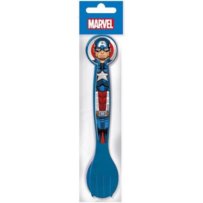 Set de Couverts The Avengers CZ11397 Multicolore en Plastique - 2 Pièces - Publicité Set de Couverts The Avengers CZ11397 Multicolore en Plastique - 2 Pièces - Publicité