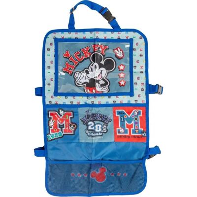 Organizer siedzenia samochodowego Mickey Mouse Disney - Wytrzymały, Regulowany, Wielo-pojemnikowy Organizer siedzenia samochodowego Mickey Mouse Disney - Wytrzymały, Regulowany, Wielo-pojemnikowy