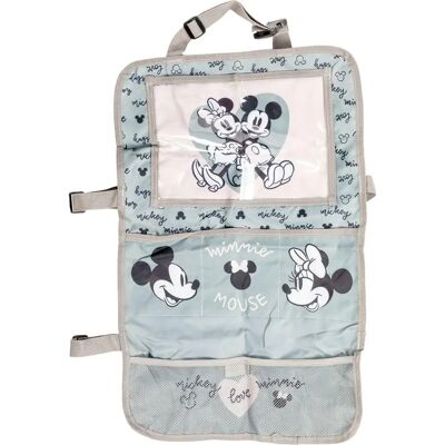 Disney Minnie Mouse Autositz-Organizer - Polyester, Tasche, Tablet-Halterung - Autositzschutz Disney Minnie Mouse Autositz-Organizer - Polyester, Tasche, Tablet-Halterung - Autositzschutz