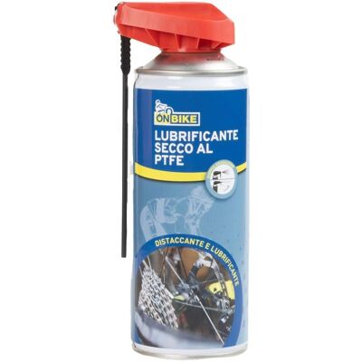 Lubrificante secco al PTFE spray - 400ml, doppio erogatore Lubrificante secco al PTFE spray - 400ml, doppio erogatore