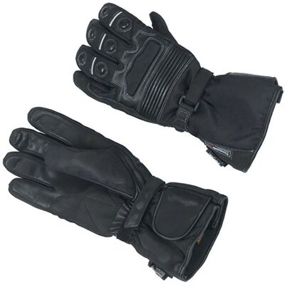 CFADDA Gants Moto Stelvio - Polyester Cuir Noir XXL CFADDA Gants Moto Stelvio - Polyester Cuir Noir XXL