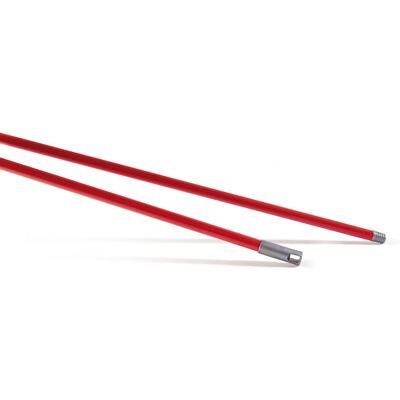 Perfetto 0032 Besen-Zubehör - Besenstiel, Rot, 130 cm Perfetto 0032 Besen-Zubehör - Besenstiel, Rot, 130 cm
