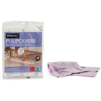 Perfetto 0260 Lingette Mop Lavande Jetable - Mopp Perfetto 0260 Lingette Mop Lavande Jetable - Mopp